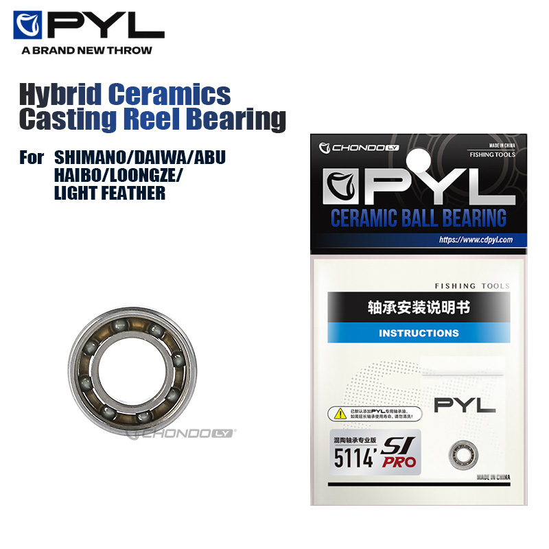 Conventional Reel - PYL Casting kołowrotek hybrydowe ceramiczne łożysko