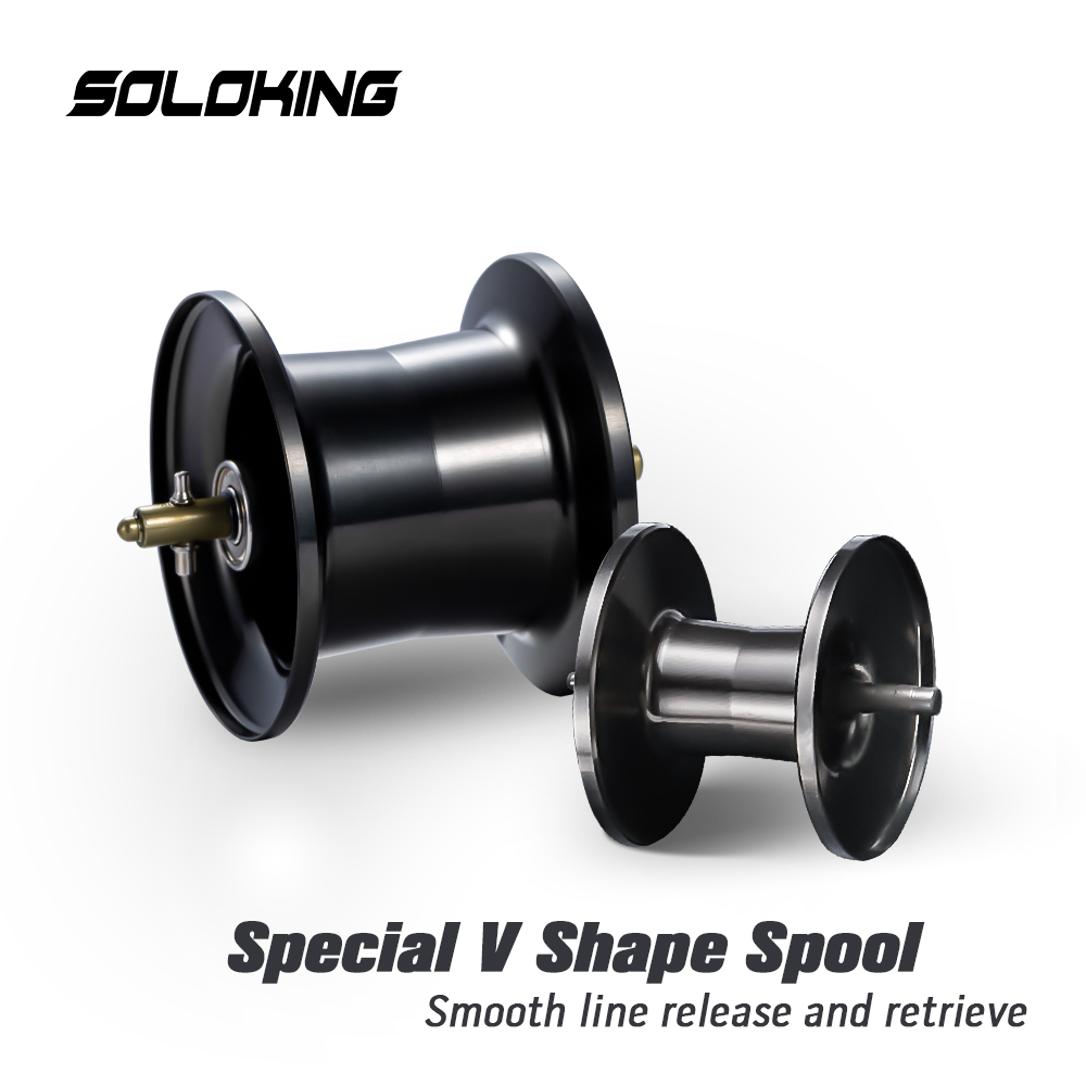 Reel Drag Knob - SOLOKING ASHMOON Deep Spool 5,5g Lekka