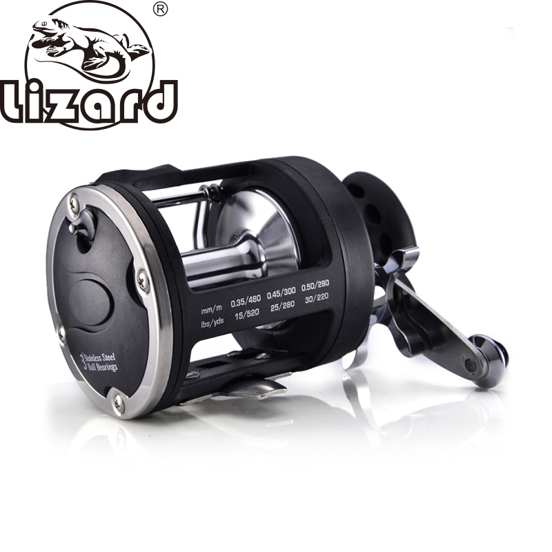 Surf Reel - Kołowrotek łodziowy Lizard Fishing TSSD do