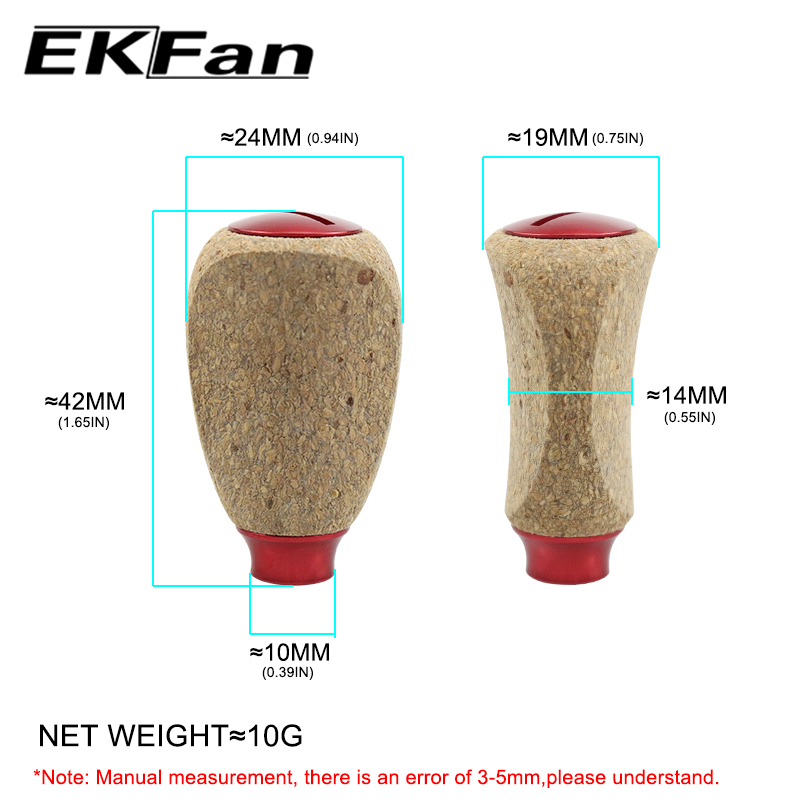 EKFan 1 szt. 42mm Korkowa Drew – Reel Drag Knob recenzja i cena