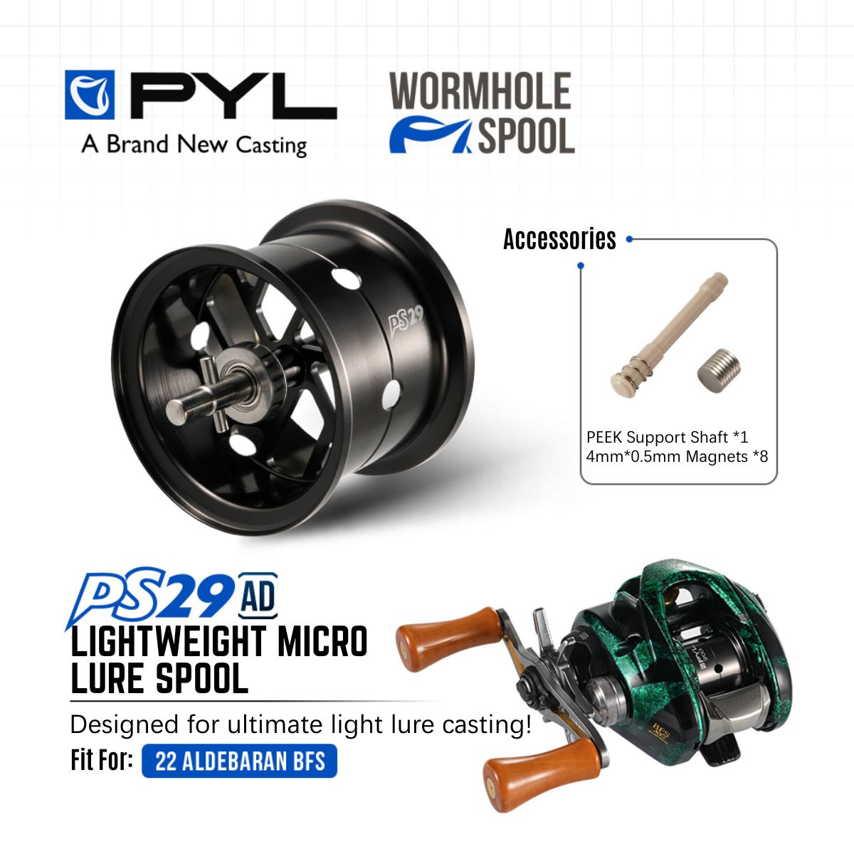 SZPULA Modyfikowana PYL PS29 A – Reel Spare Spool recenzja i cena