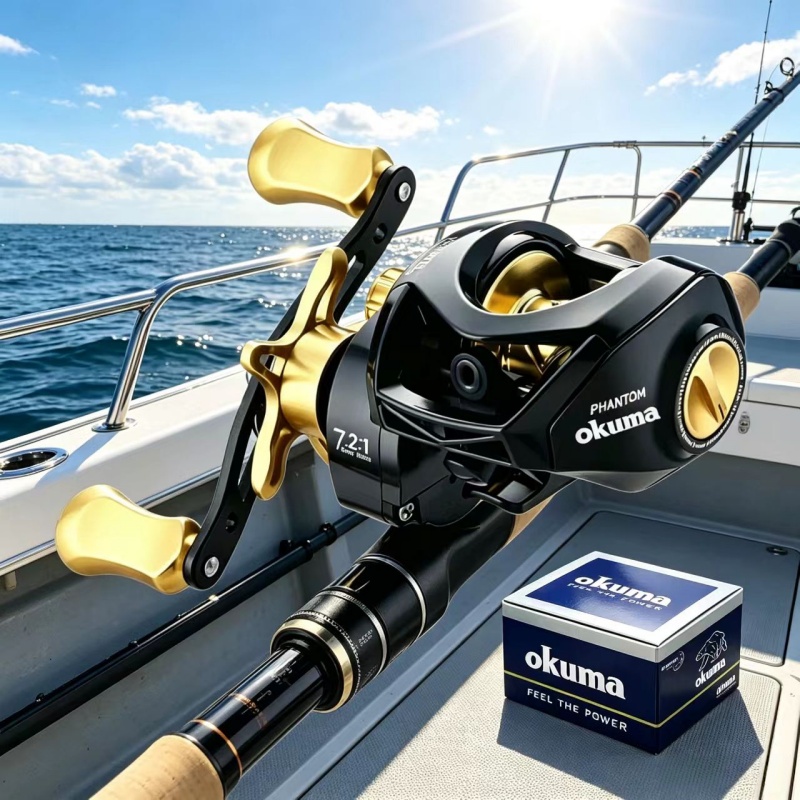 Kołowrotek baitcastowy OKUMA,  – Surf Reel recenzja i cena